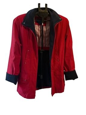 Mackintosh New England Red Women's Lightweight Trench/Rain Coat
